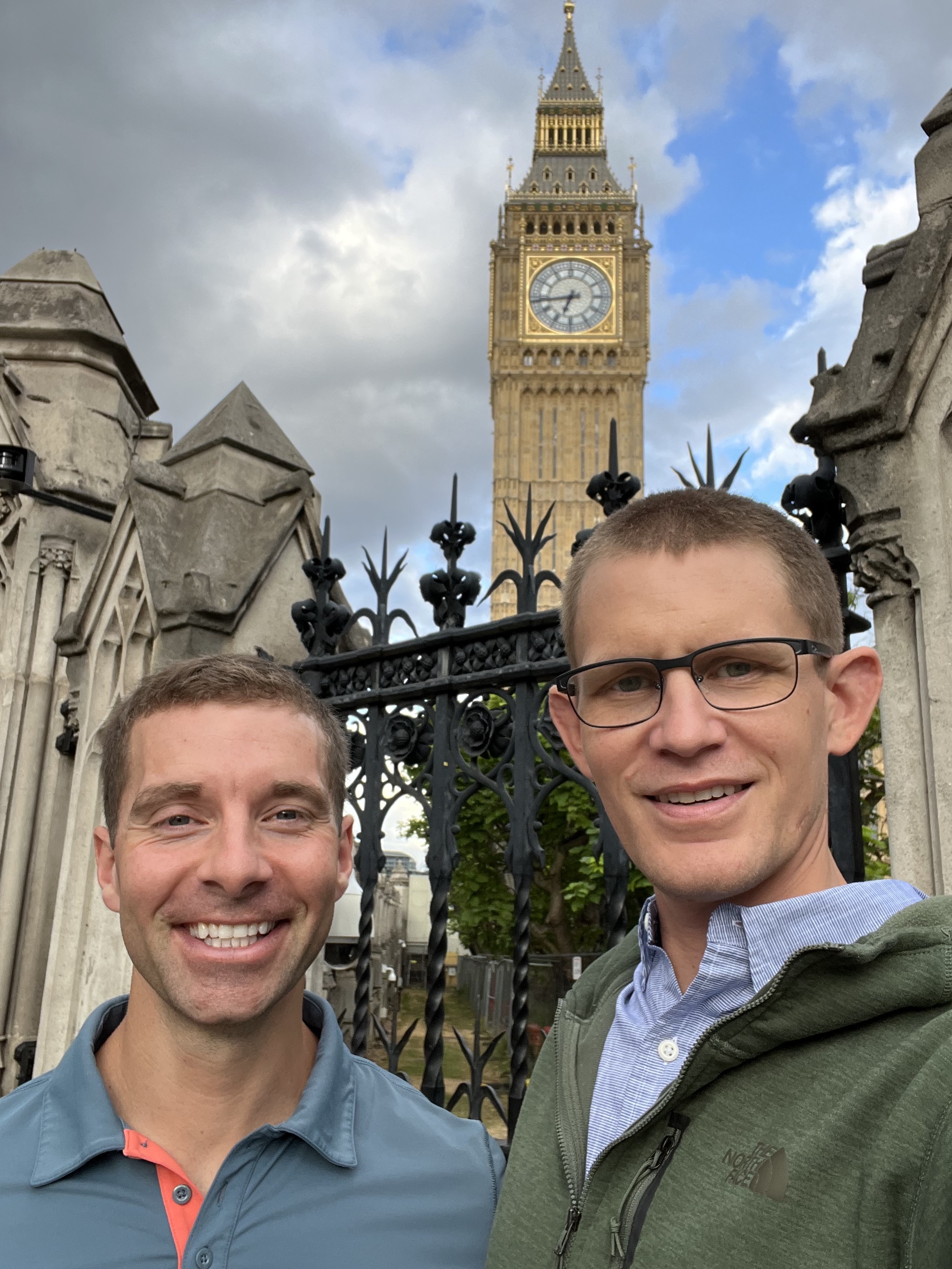 Kate and Tim in London