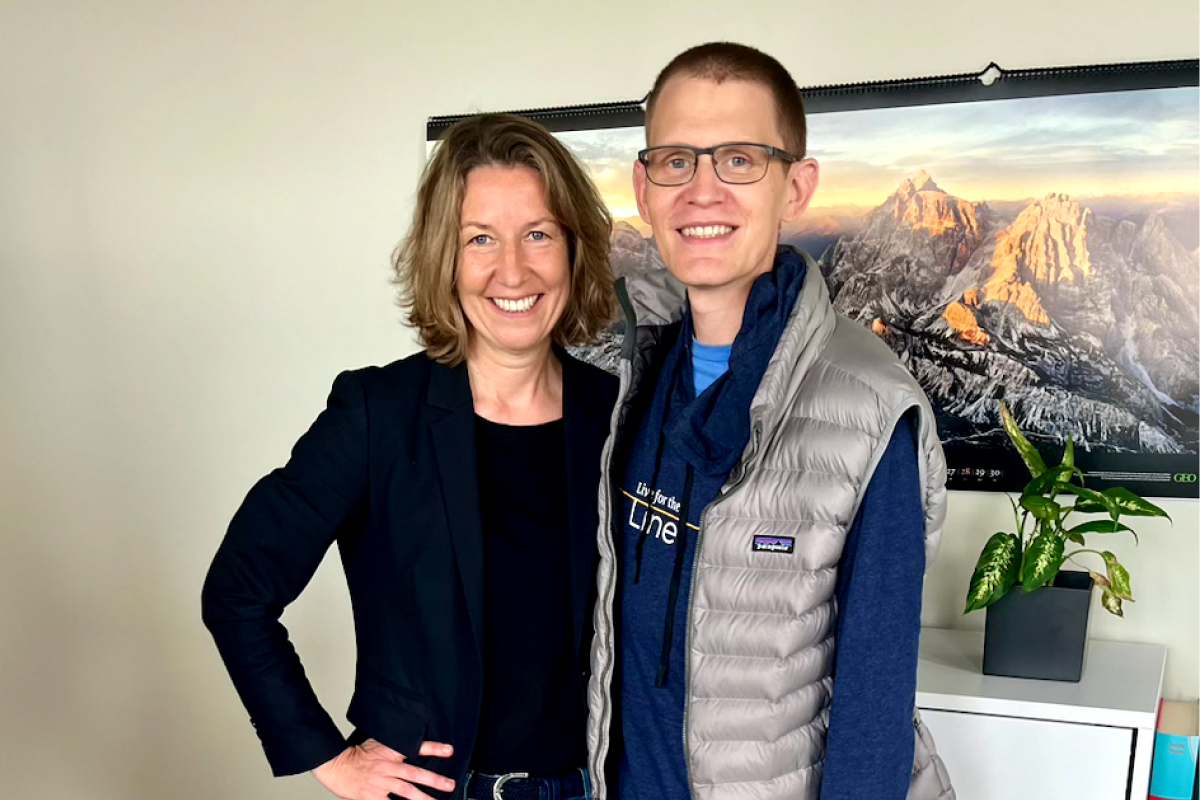 Dr. Saskia Biskup and Tim